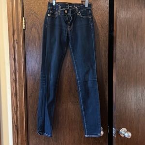 7 For All Man Kind The Skinny Size 26